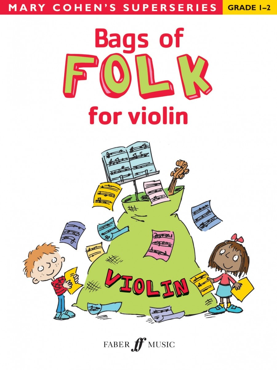 Bags of Folk for Violin (Grades 1 - 2) published by Faber