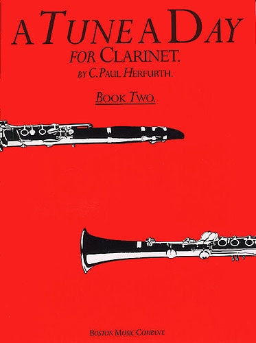 A Tune a Day Book 2 for Clarinet published by Boston