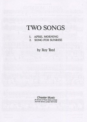 Teed: 2 Songs published by Chester