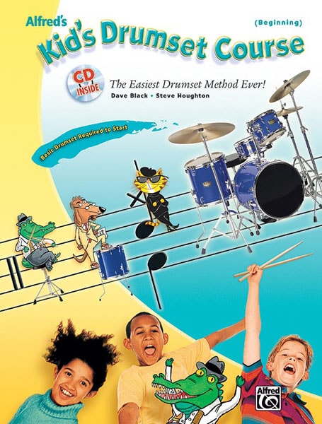 Alfred's Kids Drumset Course (Book & CD)