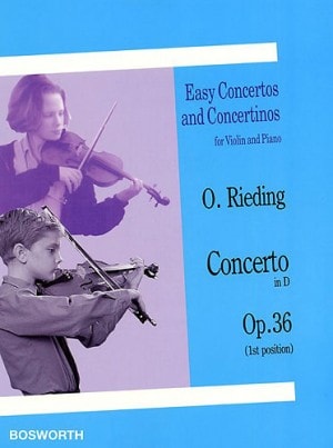 Rieding: Concerto in D Opus 36 for Violin published by Bosworth