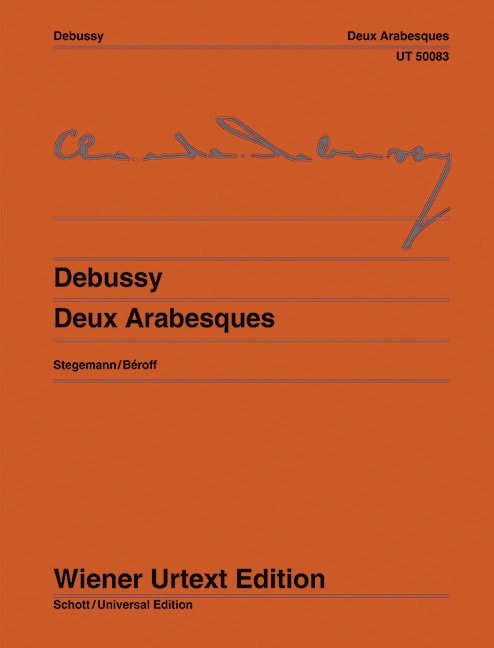Debussy: Deux Arabesques for Piano published by Wiener Urtext