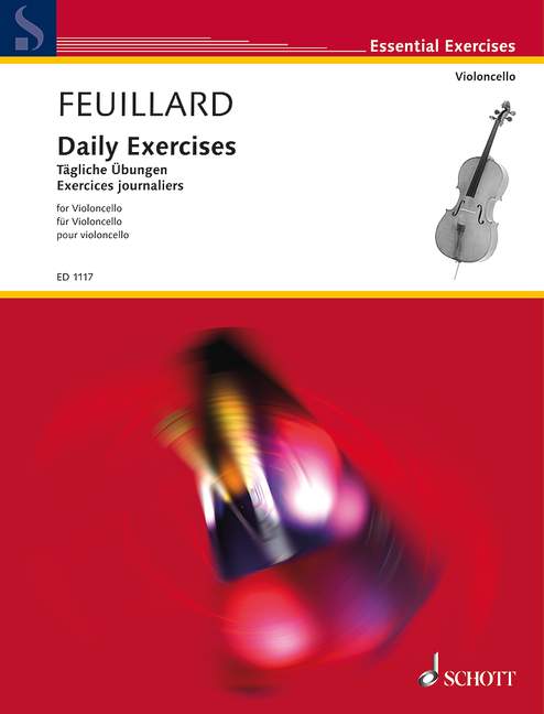 Feuillard: Daily Exercises for Cello published by Schott