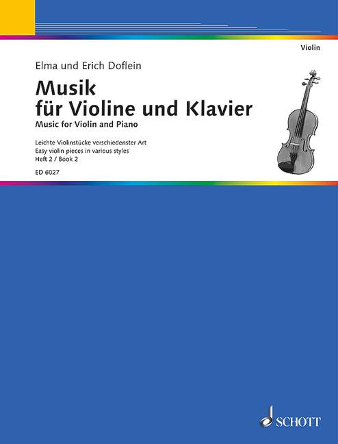 Music for Violin and Piano Book 2 published by Schott