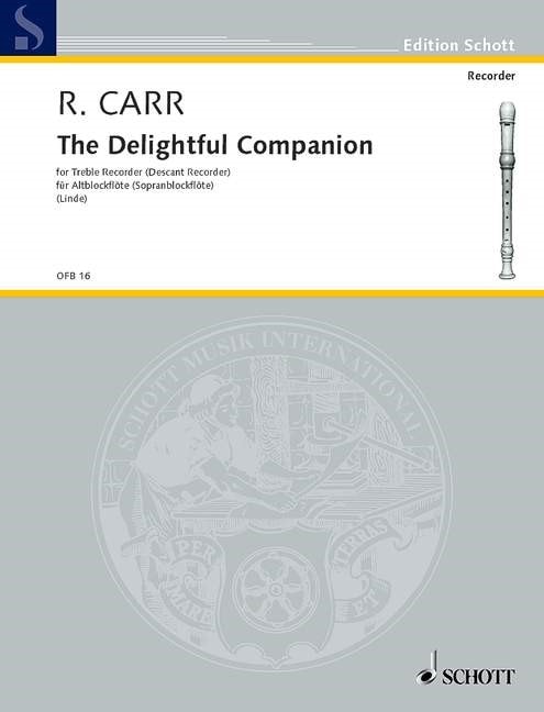 Carr: Delightful Companion for Recorder published by Schott