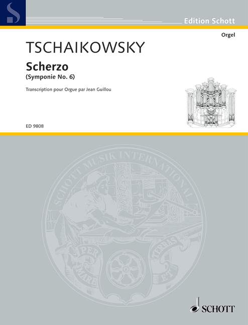 Tchaikovsky: Scherzo for Organ published by Schott