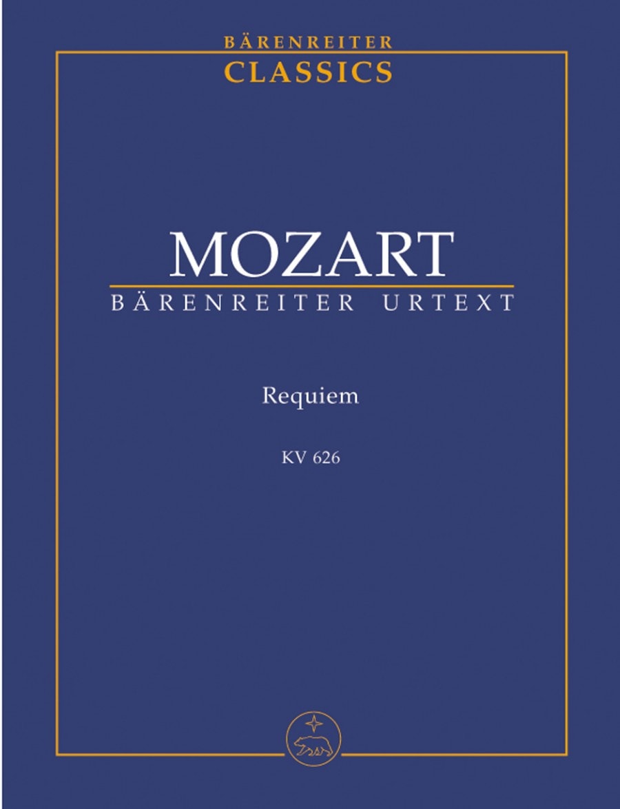 Mozart: Requiem (Study Score) published by Barenreiter