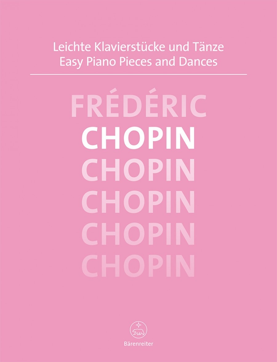 Chopin: Easy Piano Pieces And Dances for Piano published by Barenreiter