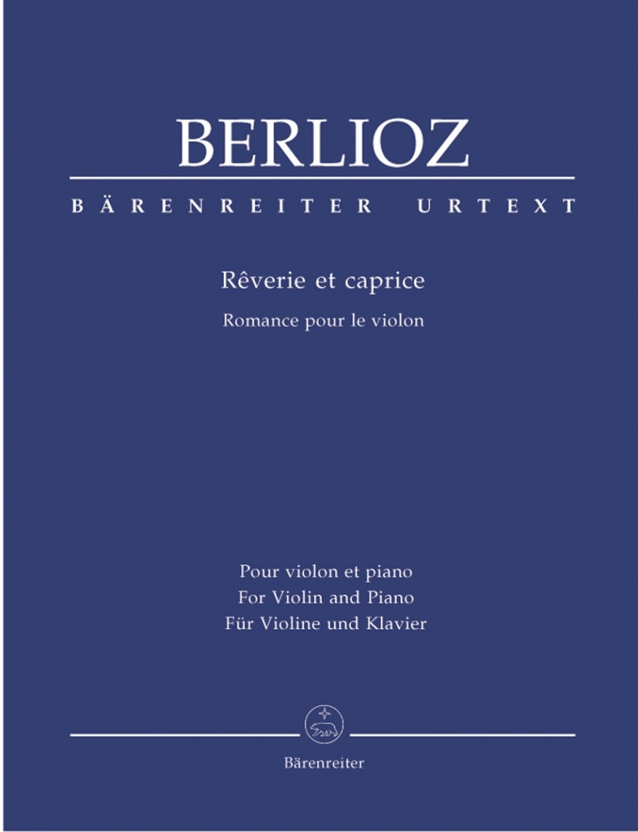 Berlioz: Reverie Et Caprice for Violin published by Barenreiter