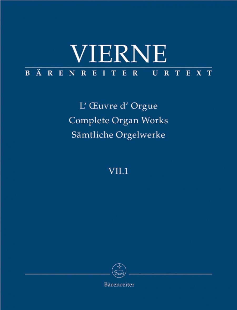 Vierne: Complete Organ Works Vol. 7/1: Pieces de Fantaisie en quatre suites (Livre I, 1-6), Op.51