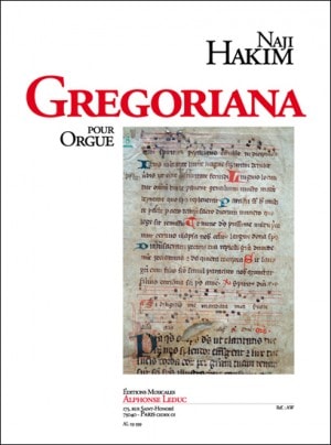 Hakim: Gregoriana for Organ published by Leduc
