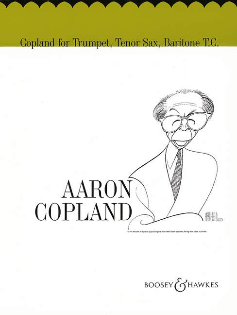 Copland 2000 for Trumpet or Tenor Saxophone published by Boosey & Hawkes
