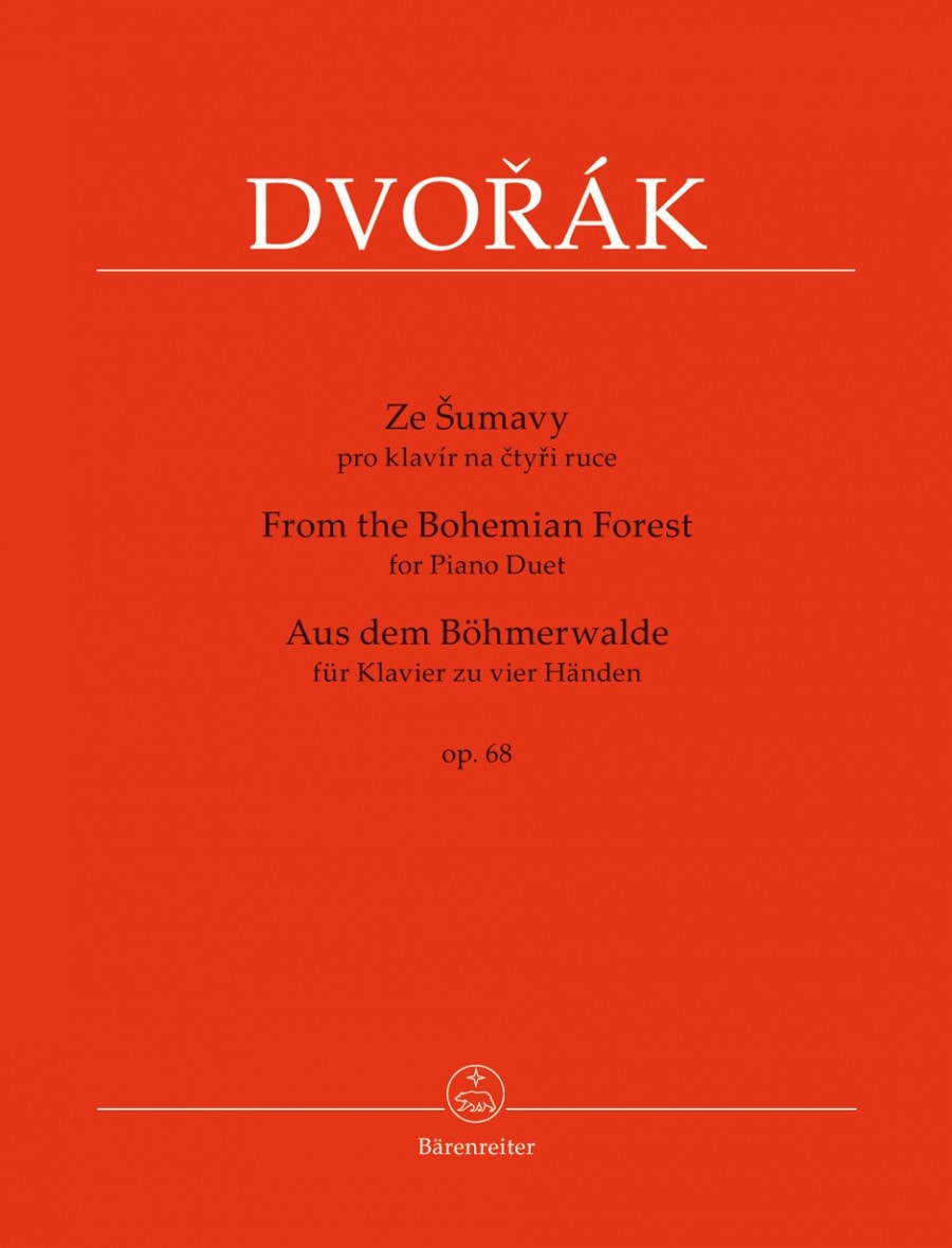 Dvorak: From the Bohemian Forest Opus 68 for Piano Duet published by Barenreiter