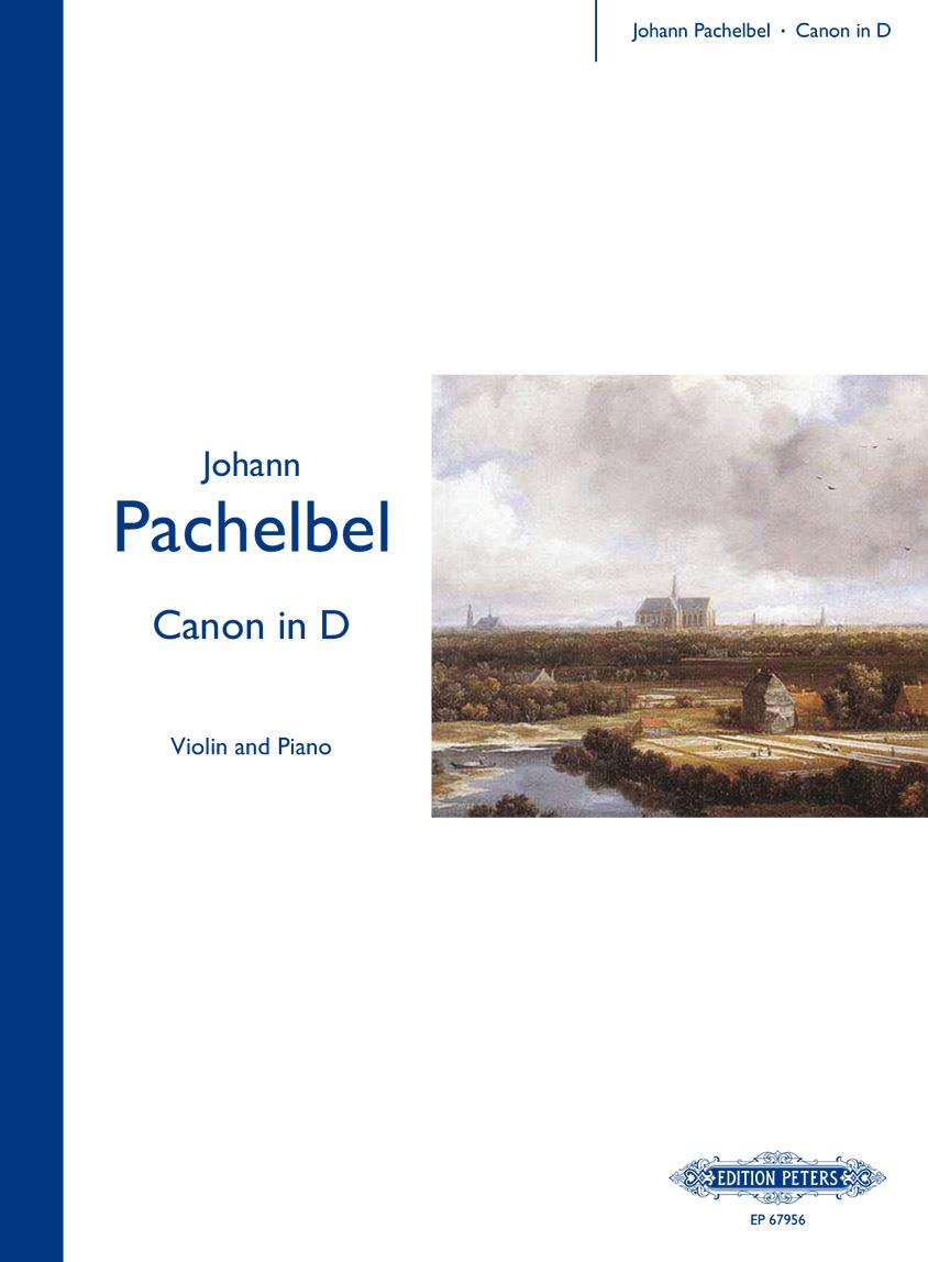 Pachelbel: Canon in D for Violin published by Peters