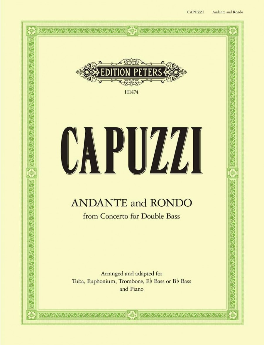 Capuzzi: Andante and Rondo Trombone published by Hinrichsen/Peters Edition