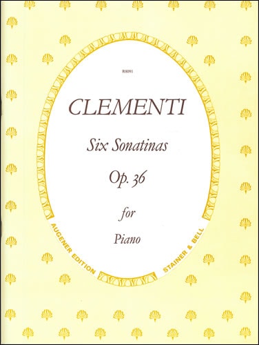 Clementi: 6 Sonatinas Opus 36 for Piano  published by Stainer & Bell