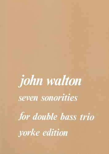 Walton: Seven Sonorities for 3 Double Basses published by Yorke