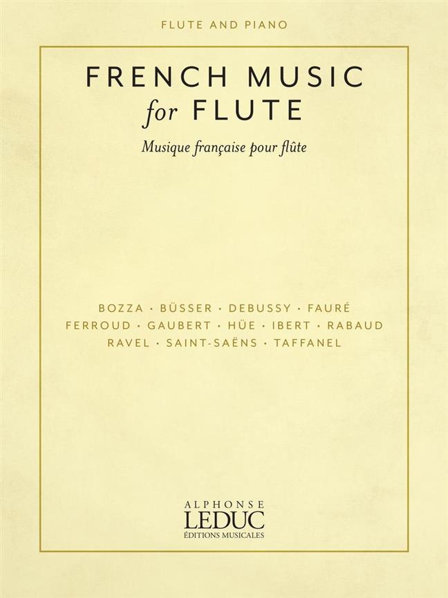 French Music for Flute & Piano published by Leduc