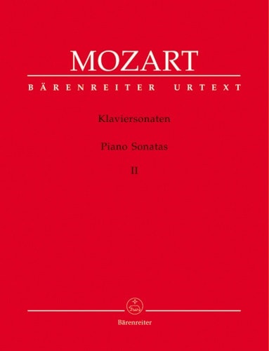 Mozart: Piano Sonatas Book 2 published by Barenreiter