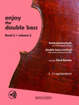 Enjoy the Double Bass 2 published by Bote & Bock (Book/Online Audio)