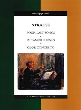 Strauss: Four Last Songs / Metamorphosen / Oboe Concerto (Study Score) published by Boosey & Hawkes