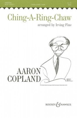 Copland: Ching a Ring Chaw SSAA published by Boosey & Hawkes