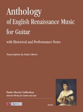Anthology of English Renaissance Music for Guitar published by UT Orpheus
