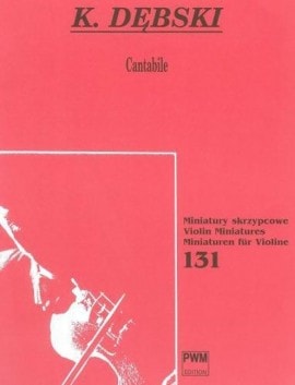 Debski: Cantabile for Violin published by PWM