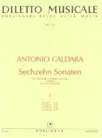 Caldara: 16 Sonatas Volume 1 for Cello published by Doblinger