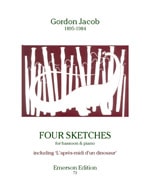 Jacob: 4 Sketches for Bassoon published by Emerson