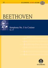 Beethoven: Symphony No 5 Study (Score Book + CD) published by Eulenburg