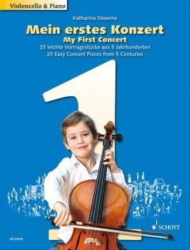 My First Concert - Cello published by Schott (Book Only)
