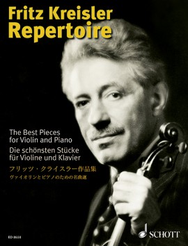 Kreisler: Repertoire Book 1 for Violin published by Schott