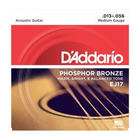 EJ17 Phosphor Bronze Acoustic Guitar String Set (Medium)