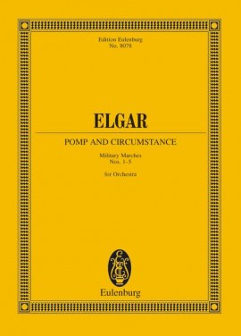 Elgar: Pomp and Circumstance Marches 1 - 5 (Study Score) published by Eulenburg