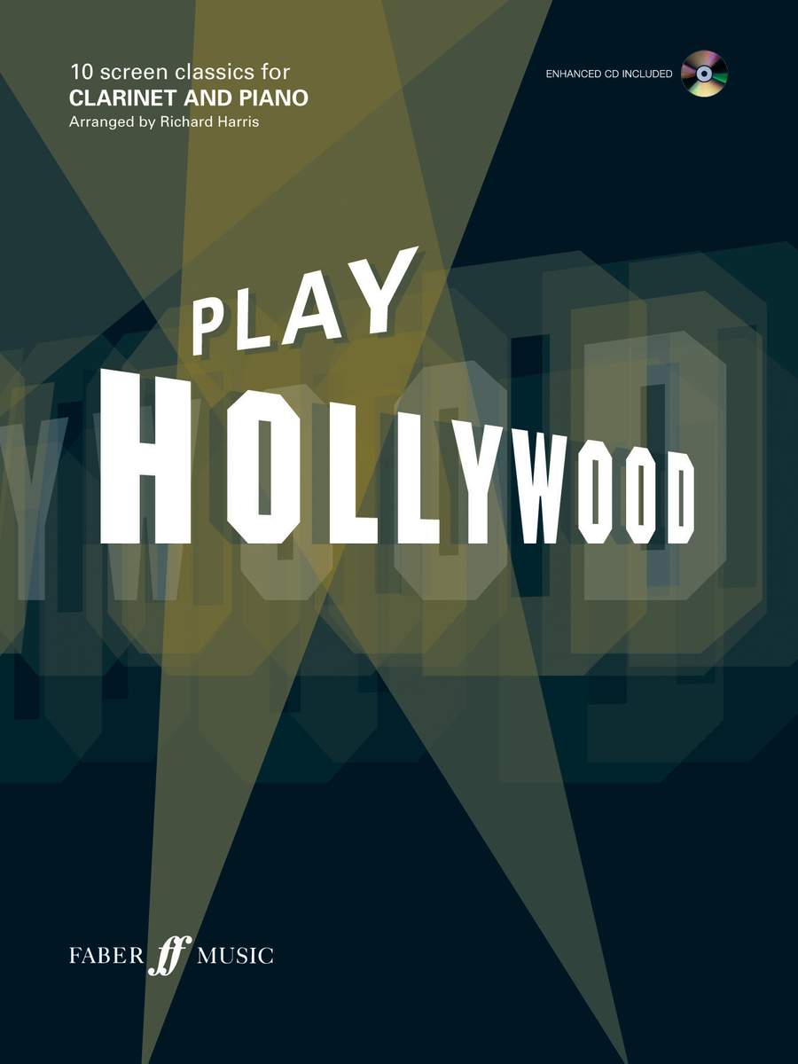 Play Hollywood - Clarinet published by Faber (Book & CD)