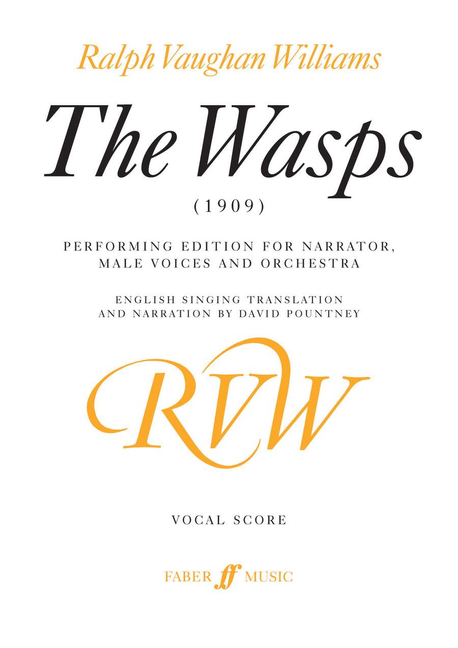 Vaughan Williams: The Wasps published by Faber - Vocal Score
