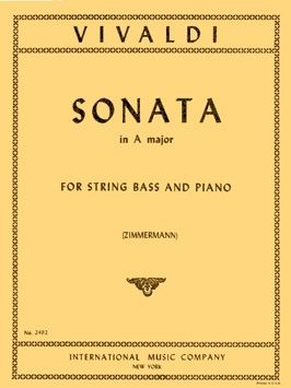 Vivaldi: Sonata in A for Double Bass published by IMC