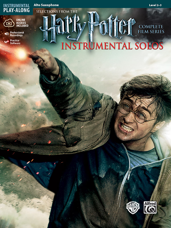 Harry Potter Instrumental Solos - Alto Saxophone published by Alfred (Book/Online Audio)