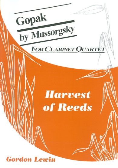 Mussorgsky: Gopak for 4 Bb Clarinets published by Brasswind