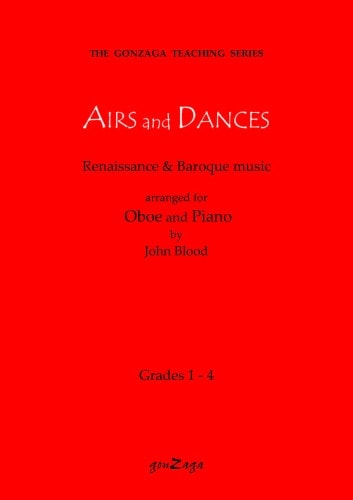 Airs & Dances arranged by Blood for Oboe published by Gonzaga