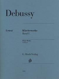 Debussy: Piano Works 1 published by Henle