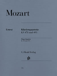 Mozart: Piano Quartets published by Henle