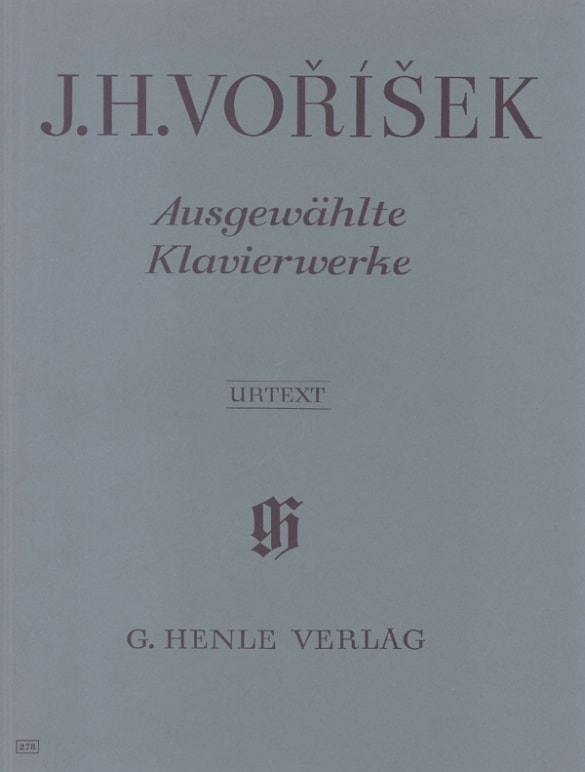 Vorisek: Selected Piano Works published by Henle