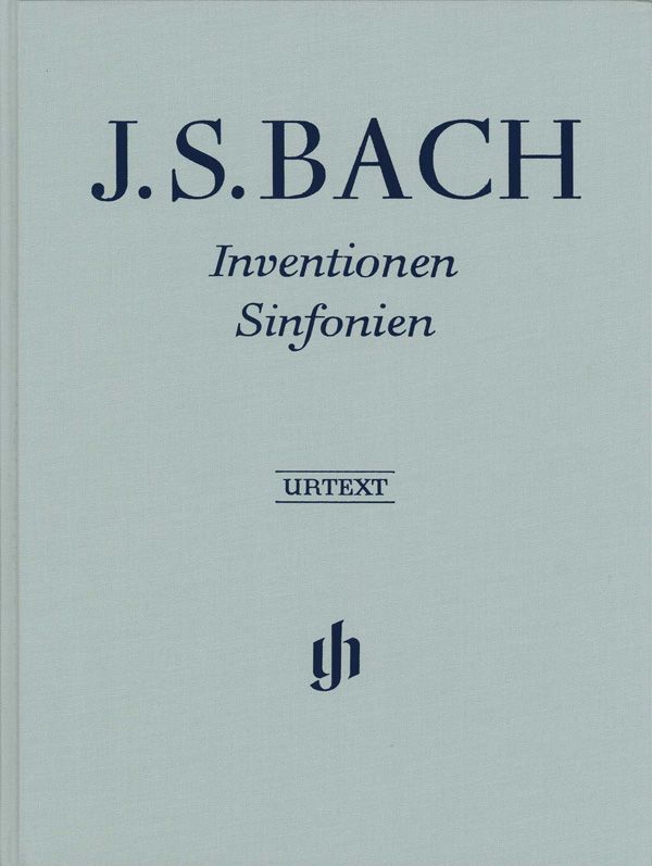 Bach: Inventions & Sinfonias (BWV 772-801) for Keyboard published by Henle (Cloth Bound)