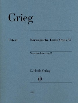 Grieg: Norwegian Dances Opus 35 for Piano published by Henle