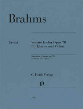 Brahms: Sonata in G Opus 78 for Violin published by Henle Urtext