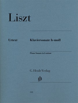 Liszt: Sonata in B Minor for Piano published by Henle