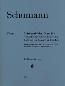 Schumann: Fairy-Tale Pictures Opus 113 for Violin published by Henle