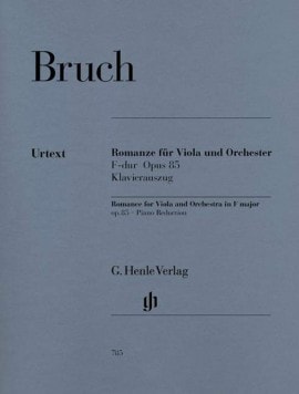 Bruch: Romance in F Major Opus 85 for Viola published by Henle